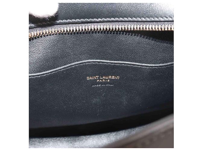 Borsa Baby Cabas 2-way Saint Laurent a mano/spalla Nero - vista 8