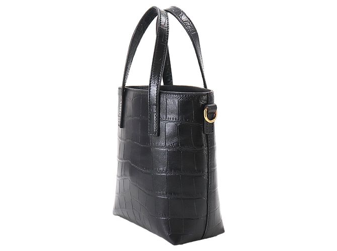 Borsa a tracolla e a mano 2-way Mini Toy di Saint Laurent Nero - vista 3