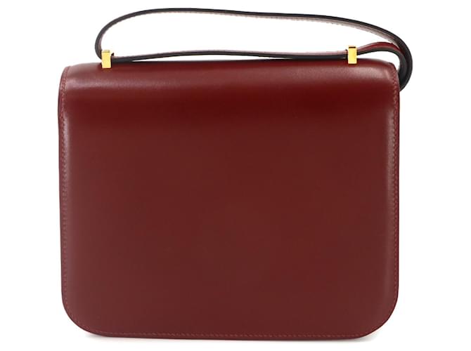 Hermès Borsa a tracolla Hermes Constance 3 Mini 18 Rosso - vista 3