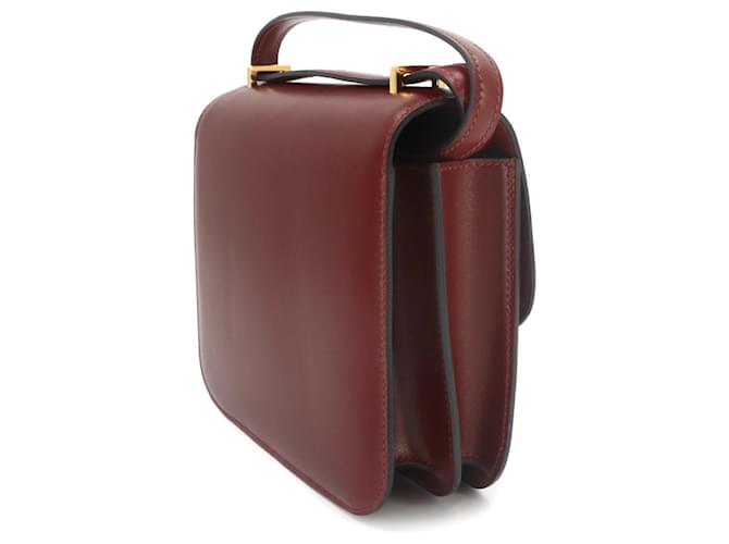 Hermès Borsa a tracolla Hermes Constance 3 Mini 18 Rosso - vista 4