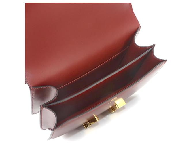Hermès Borsa a tracolla Hermes Constance 3 Mini 18 Rosso - vista 8