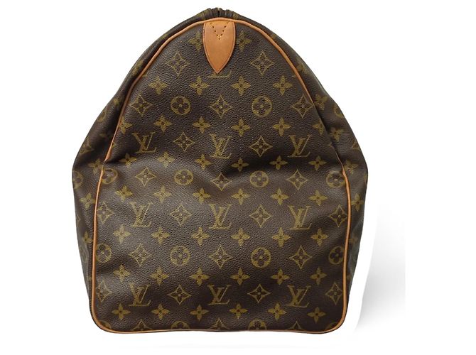 Louis Vuitton Keepall Monogram Canvas 60 Marrone - vista 4