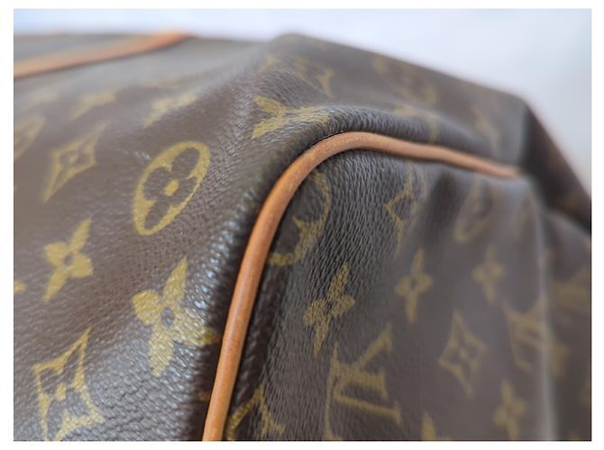 Louis Vuitton Keepall Monogram Canvas 60 Marrone - vista 6