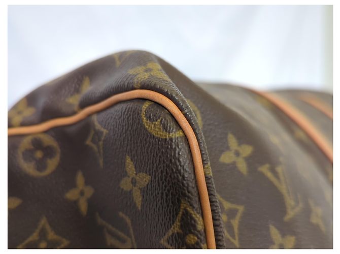 Louis Vuitton Keepall Monogram Canvas 60 Marrone - vista 7