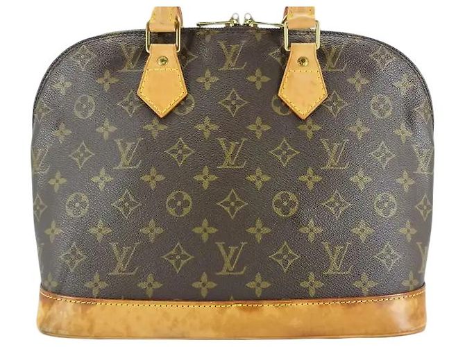 Louis Vuitton Alma Voyage Monogram Canvas MM Marrone - vista 2