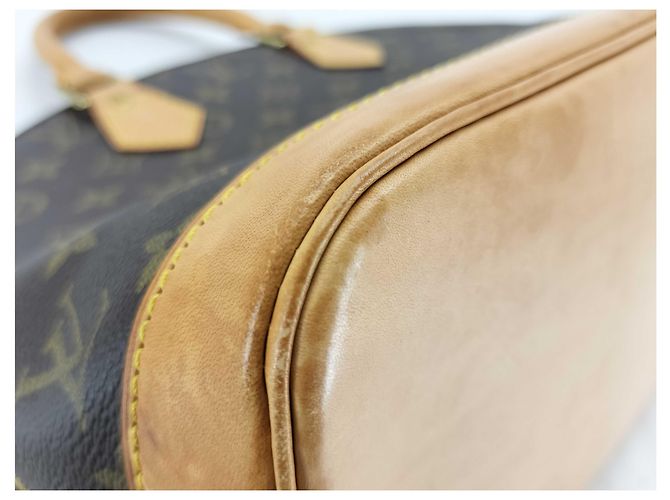 Louis Vuitton Alma Voyage Monogram Canvas MM Marrone - vista 6