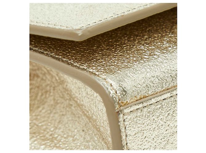 Borsa a tracolla Saint Laurent YSL Logo Kate Crossbody Chain Shoulder Bag D'oro - vista 5