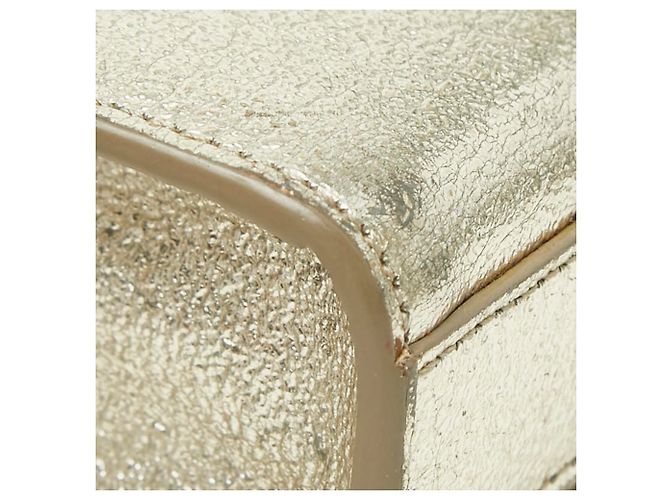 Borsa a tracolla Saint Laurent YSL Logo Kate Crossbody Chain Shoulder Bag D'oro - vista 7