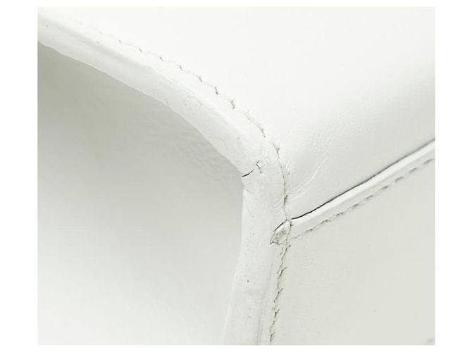 Borsa a tracolla Kate con logo Saint Laurent YSL Bianco - vista 7