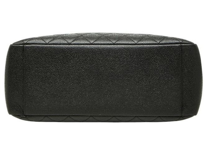 Timeless Chanel Coco Mark GST Grand Shopping Tote Nero - vista 3