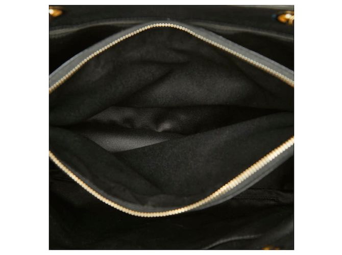 Timeless Chanel Coco Mark GST Grand Shopping Tote Nero - vista 8