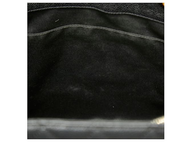 Timeless Chanel Coco Mark GST Grand Shopping Tote Nero - vista 9
