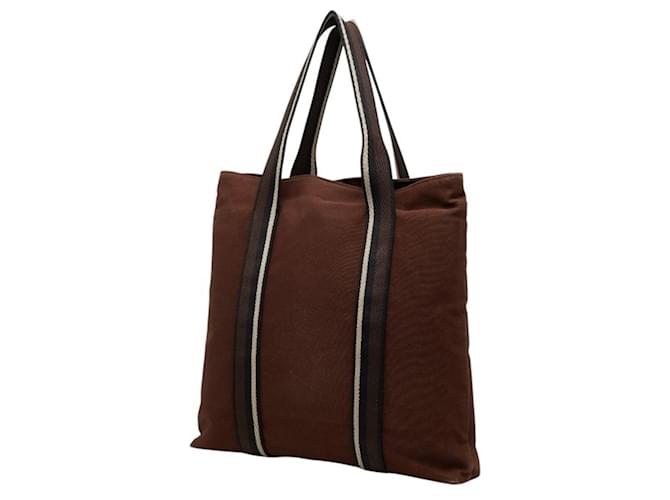 Hermès Borsa Tote Hermes Troca Vertical Marrone - vista 2