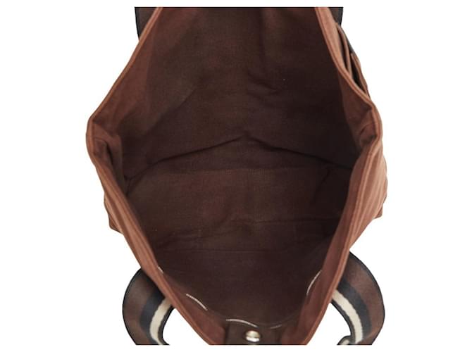 Hermès Borsa Tote Hermes Troca Vertical Marrone - vista 8