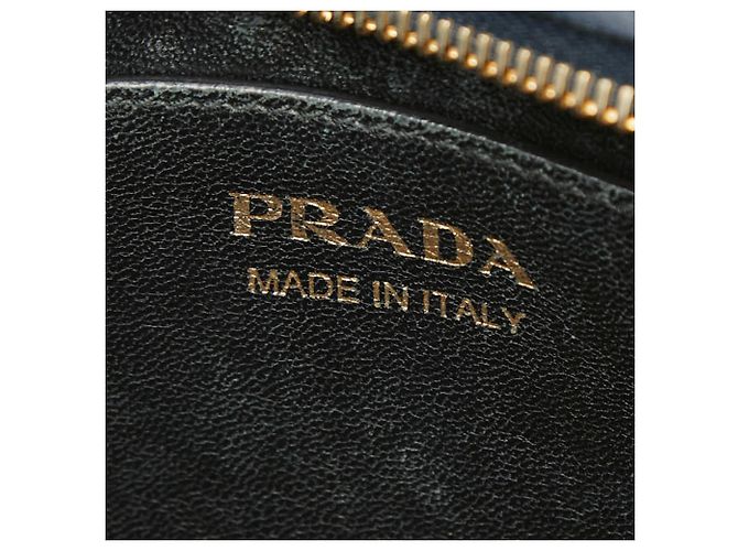 Prada Esplanade Saffiano Umhängetasche Mehrfarben Marineblau - Ansicht 10
