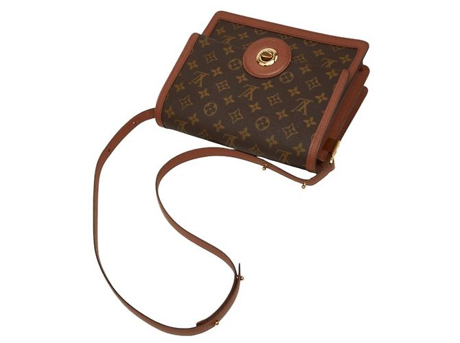 Borsa a tracolla e crossbody Louis Vuitton Monogram Raspail Marrone - vista 4