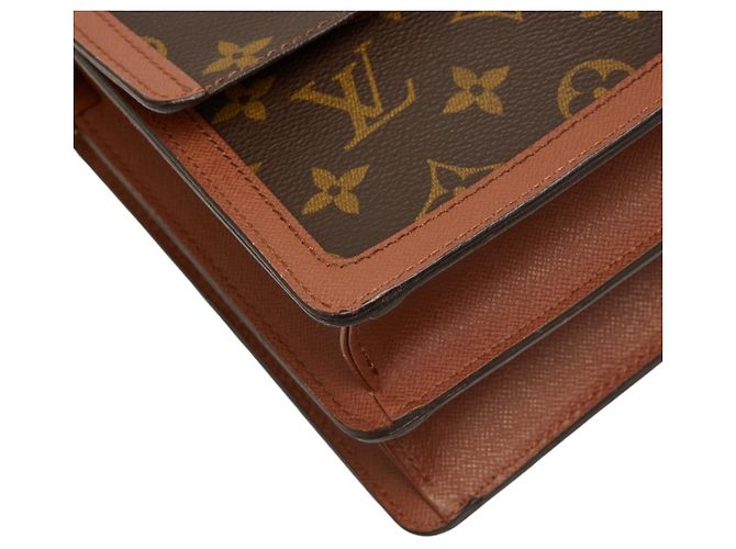 Borsa a tracolla e crossbody Louis Vuitton Monogram Raspail Marrone - vista 6