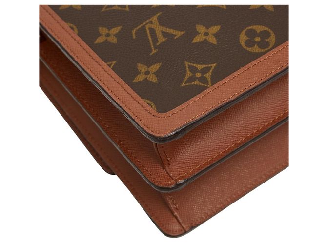 Borsa a tracolla e crossbody Louis Vuitton Monogram Raspail Marrone - vista 7