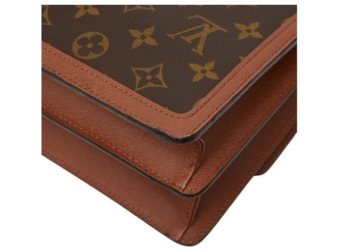 Borsa a tracolla e crossbody Louis Vuitton Monogram Raspail Marrone - vista 8