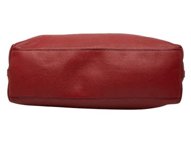 Borsa Tote a Spalla Gucci Logo 419689 Rosso - vista 3