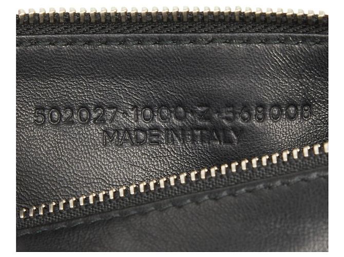 Borsa a tracolla portafoglio con catena Everyday di Balenciaga Nero - vista 10