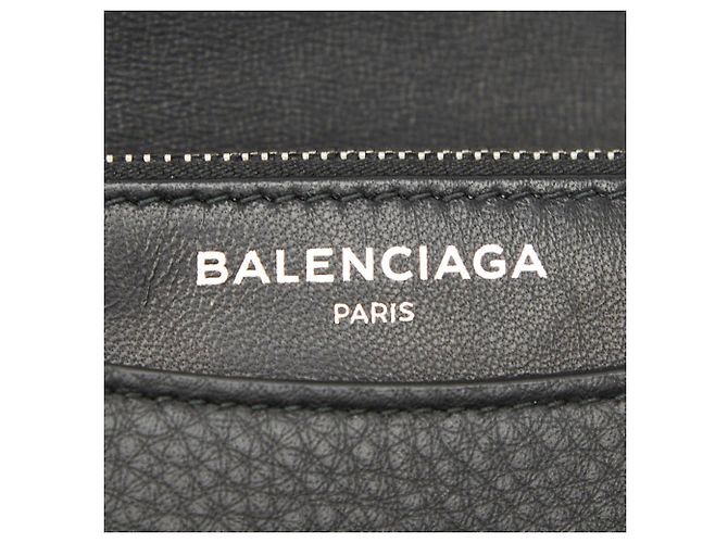 Borsa a tracolla portafoglio con catena Everyday di Balenciaga Nero - vista 9