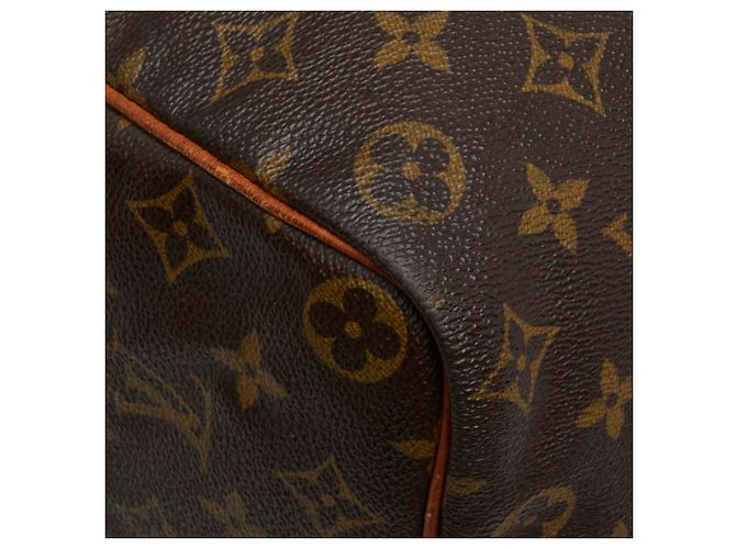 Borsa Louis Vuitton Monogram Speedy 35 Marrone - vista 4