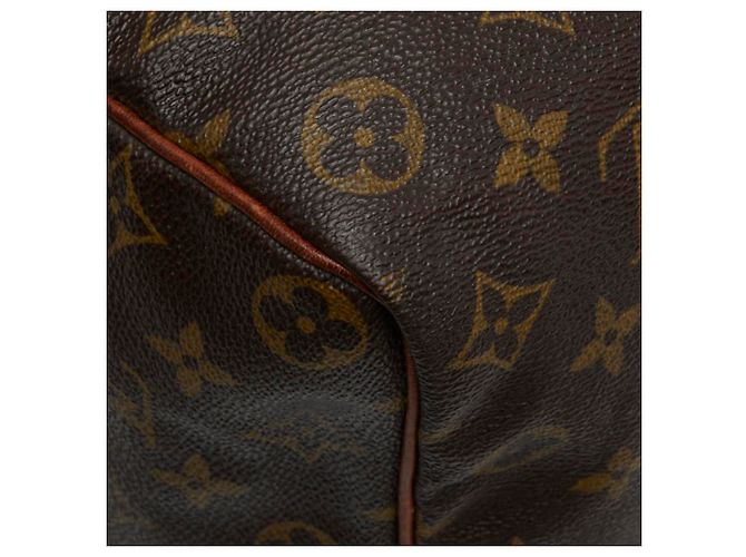 Borsa Louis Vuitton Monogram Speedy 35 Marrone - vista 6