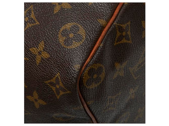 Borsa Louis Vuitton Monogram Speedy 35 Marrone - vista 7