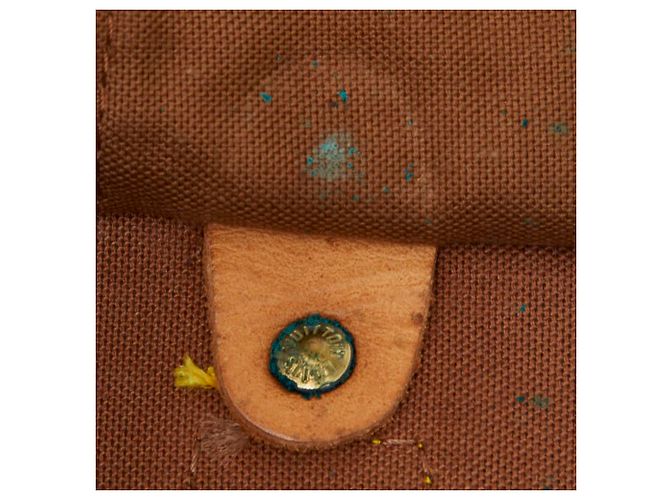 Borsa Louis Vuitton Monogram Speedy 35 Marrone - vista 8