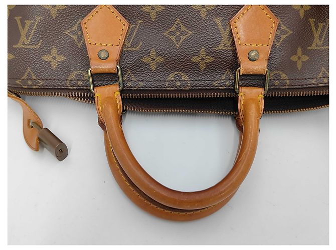 Louis Vuitton Speedy Monogram Canvas 35 Marrone - vista 5