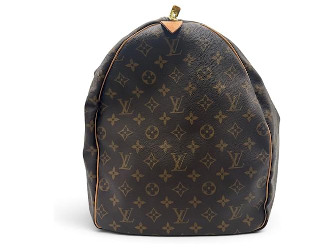 Louis Vuitton Keepall Monogram Canvas 60 Marrone - vista 3