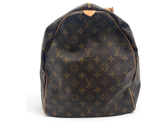 Louis Vuitton Keepall Monogram Canvas 60 Marrone - vista 4