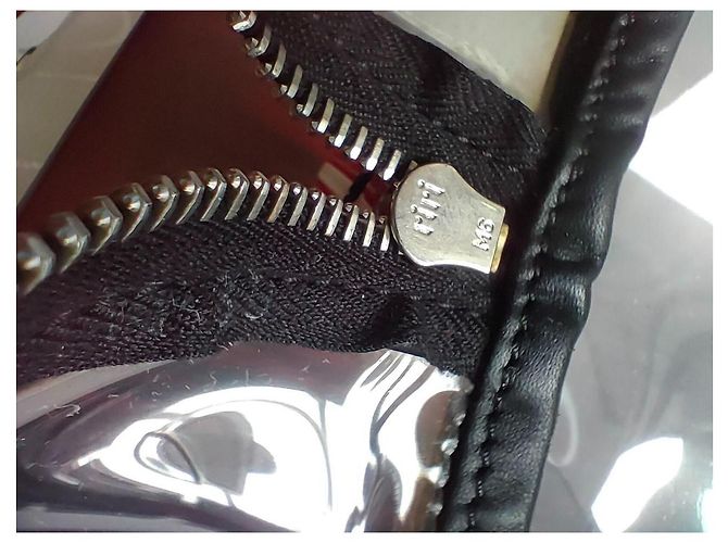 Bally Savanna Bolsa em PVC transparente e couro Marrom Preto Branco Vermelho - vista 16