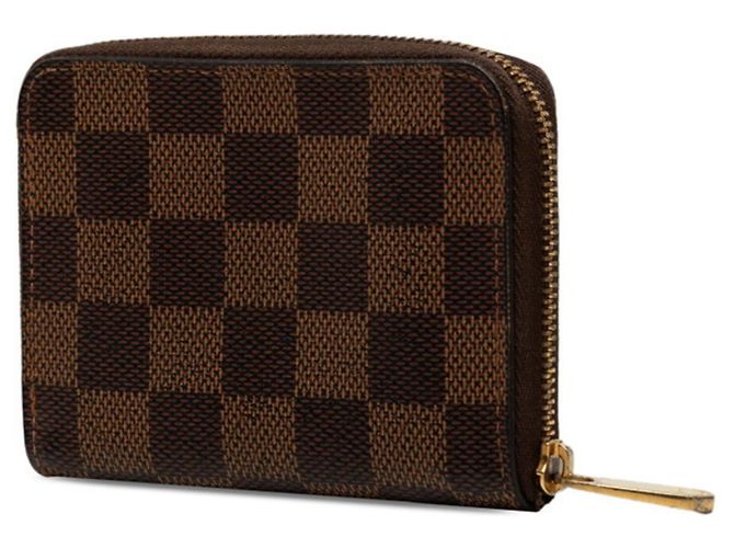 Monedero Zippy Damier Louis Vuitton Castaño - vista 2