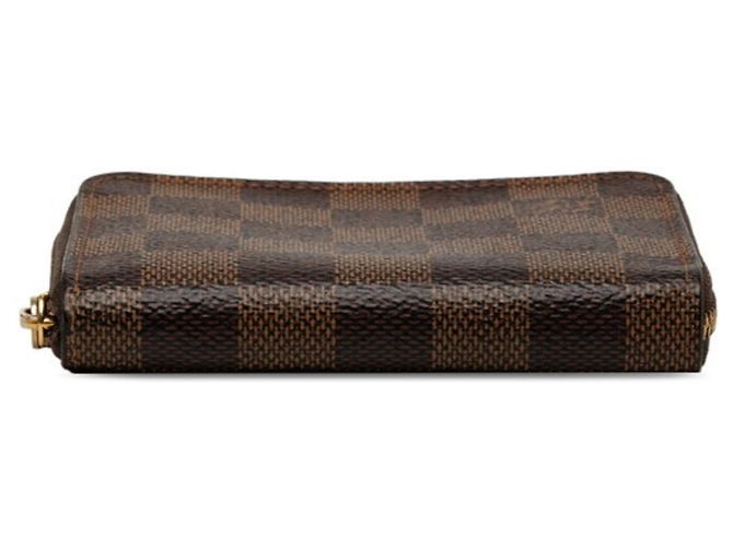 Monedero Zippy Damier Louis Vuitton Castaño - vista 3