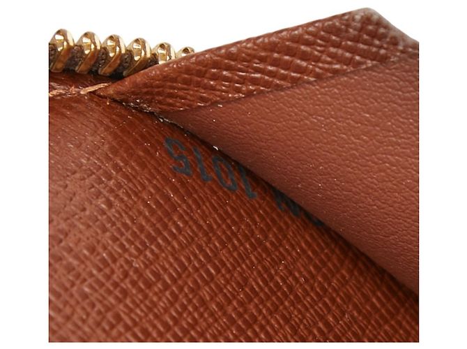 Portafoglio lungo Louis Vuitton Monogram Zippy Organizer Marrone - vista 11