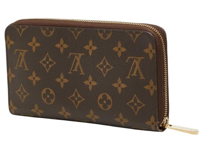 Portafoglio lungo Louis Vuitton Monogram Zippy Organizer Marrone - vista 2