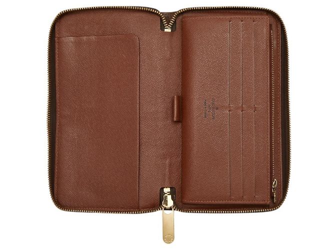 Portafoglio lungo Louis Vuitton Monogram Zippy Organizer Marrone - vista 7
