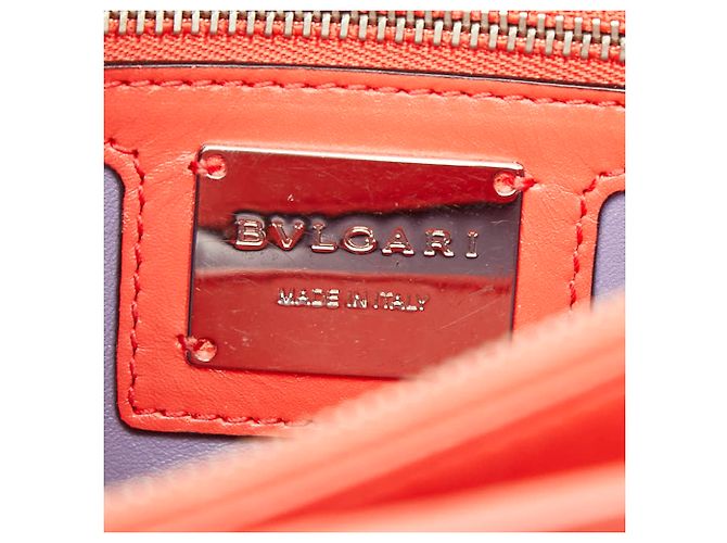 Bulgari Borsa a tracolla Bvlgari Serpenti Forever Arancione - vista 9