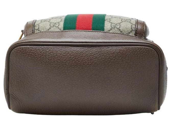 Zaino Gucci Ophidia GG Supreme Marrone Beige - vista 2