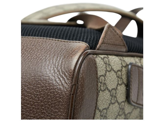 Zaino Gucci Ophidia GG Supreme Marrone Beige - vista 7