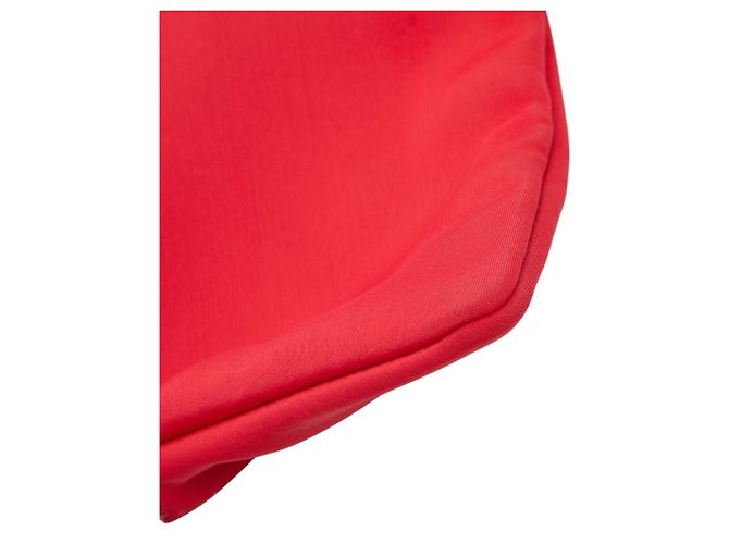 Hermès Borsa a mano e clutch Hermes Neoban GM Bianco Rosso - vista 5