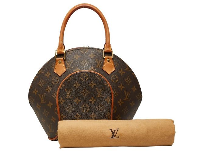 Borsa Louis Vuitton Monogram Ellipse PM Marrone - vista 12