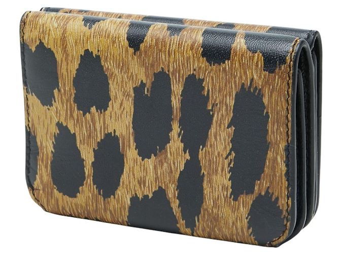 Everyday Cartera tríptico Balenciaga Leopard Castaño Negro - vista 2