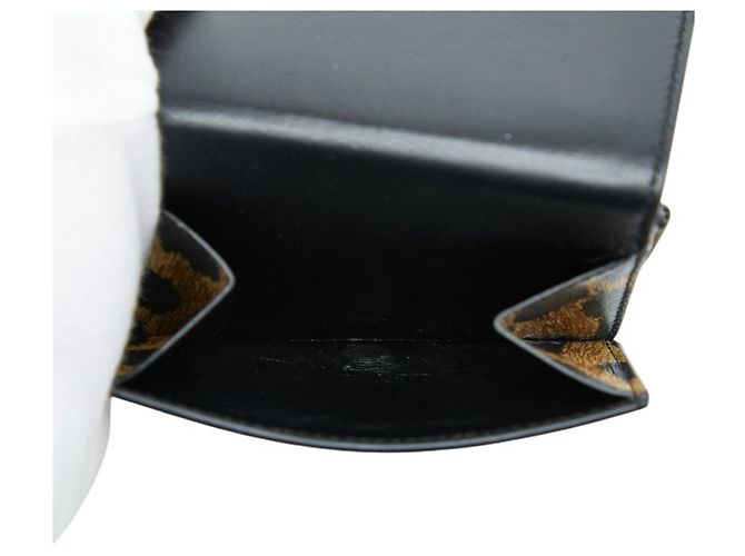 Everyday Cartera tríptico Balenciaga Leopard Castaño Negro - vista 6