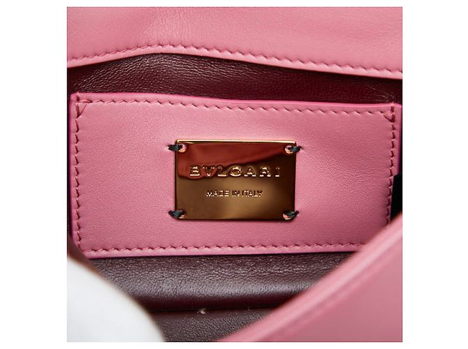 Bulgari Borsa a mano BVLGARI Serpenti Cabochon Chain Rosa - vista 9