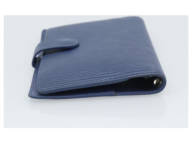 Copertina Agenda Louis Vuitton Epi PM Blu - vista 5