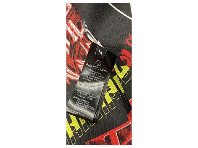 Philipp Plein Lederjacke Schwarz - Ansicht 3