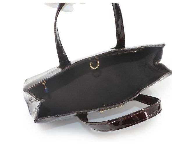 Borsa Louis Vuitton Wilshire PM Bordò - vista 7
